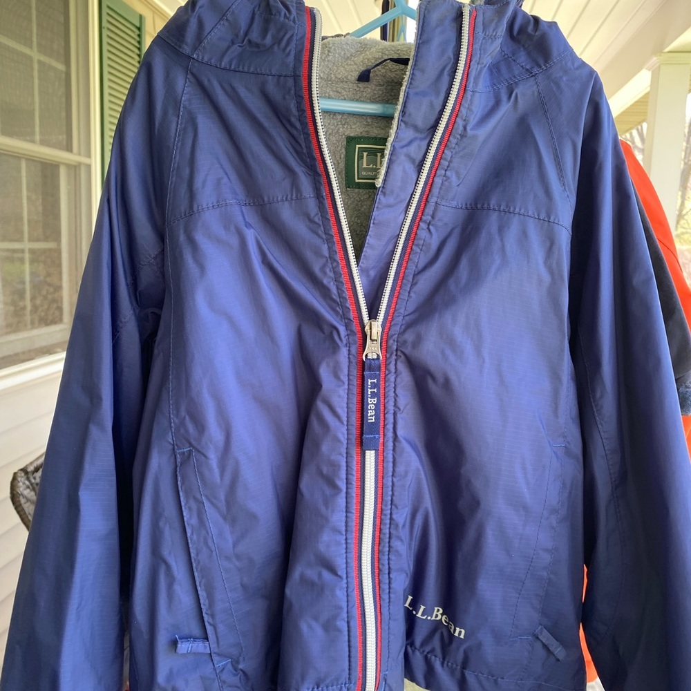 Llbean raincoat